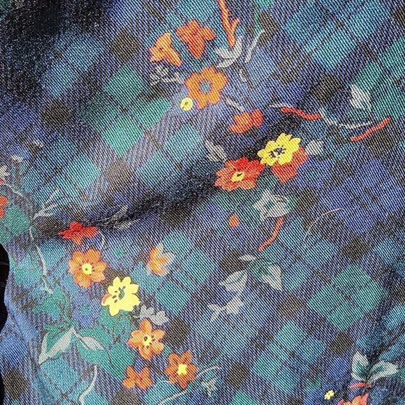 Pendleton Country Sophisticates floral plaid button-up size 18W - Picture 3 of 6